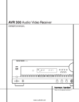 Harman-Kardon AVR-300-Owners-Manual